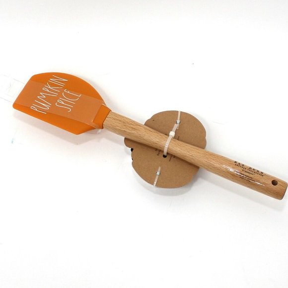 Rae Dunn Pumpkin Spice Spatula Cookie Cutter Baking Orange Holiday Autumn - Picture 2 of 3